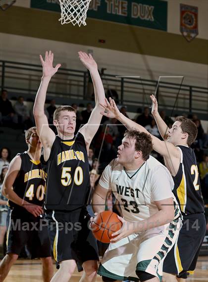 Thumbnail 1 in Hamilton vs. Zeeland West photogallery.