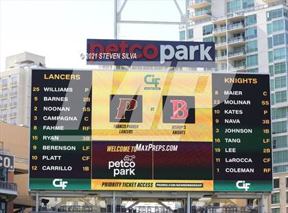Thumbnail 3 in Bishop's vs. Francis Parker (at Petco Park) photogallery.