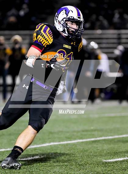 Thumbnail 2 in Ironwood vs Sunrise Mountain (AIA 5A Final) photogallery.