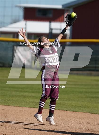 Thumbnail 2 in Troy vs Milano (Caldwell Tournament) photogallery.