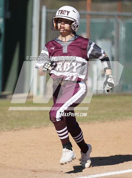 Thumbnail 1 in Troy vs Milano (Caldwell Tournament) photogallery.