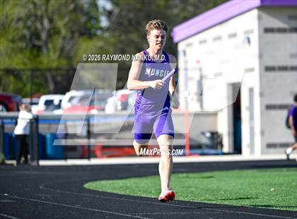 Thumbnail 1 in Muncie Central Duals (4 x 800 Meter Relay) photogallery.