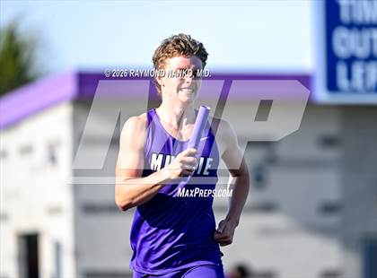 Thumbnail 3 in Muncie Central Duals (4 x 800 Meter Relay) photogallery.