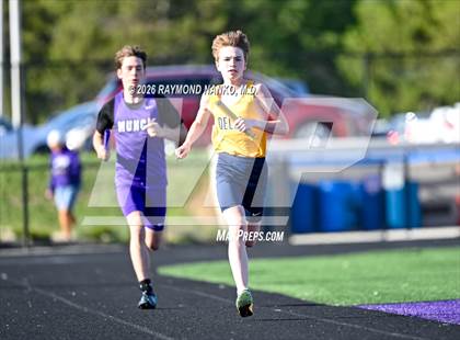 Thumbnail 3 in Muncie Central Duals (4 x 800 Meter Relay) photogallery.