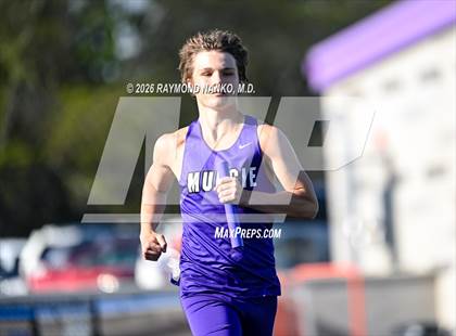 Thumbnail 1 in Muncie Central Duals (4 x 800 Meter Relay) photogallery.