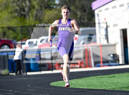 Thumbnail 2 in Muncie Central Duals (4 x 800 Meter Relay) photogallery.