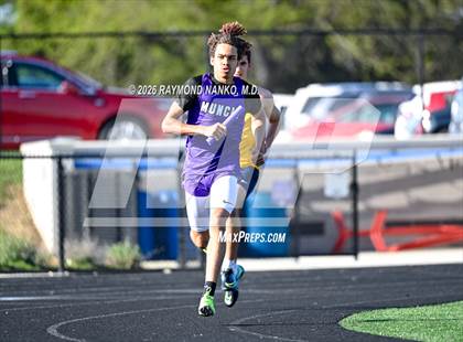 Thumbnail 3 in Muncie Central Duals (4 x 800 Meter Relay) photogallery.