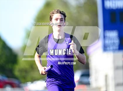 Thumbnail 3 in Muncie Central Duals (4 x 800 Meter Relay) photogallery.