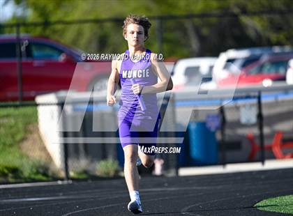 Thumbnail 3 in Muncie Central Duals (4 x 800 Meter Relay) photogallery.