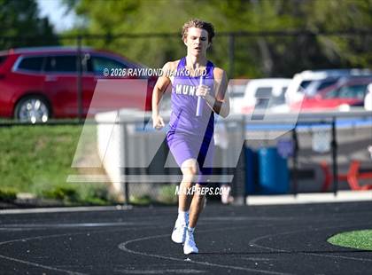 Thumbnail 3 in Muncie Central Duals (4 x 800 Meter Relay) photogallery.