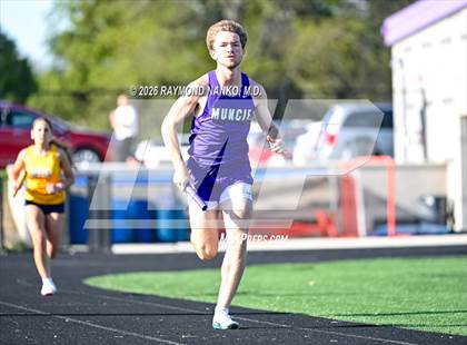 Thumbnail 2 in Muncie Central Duals (4 x 800 Meter Relay) photogallery.