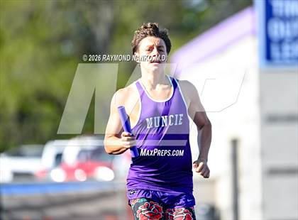 Thumbnail 2 in Muncie Central Duals (4 x 800 Meter Relay) photogallery.