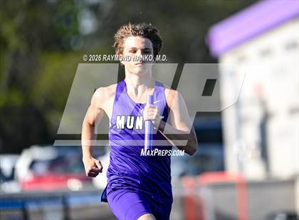 Thumbnail 3 in Muncie Central Duals (4 x 800 Meter Relay) photogallery.