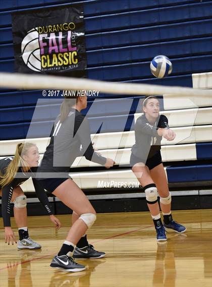 Thumbnail 1 in La Salle vs Skyview (Durango Fall Classic) photogallery.