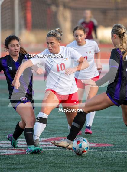 Thumbnail 1 in Santana vs. Arrowhead Christian photogallery.