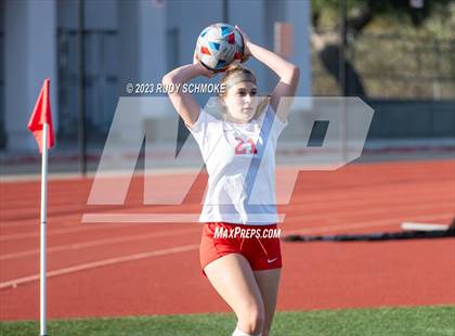 Thumbnail 3 in Santana vs. Arrowhead Christian photogallery.
