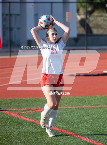 Thumbnail 2 in Santana vs. Arrowhead Christian photogallery.