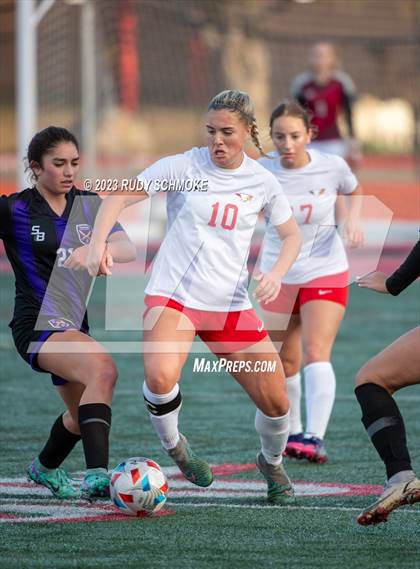 Thumbnail 3 in Santana vs. Arrowhead Christian photogallery.