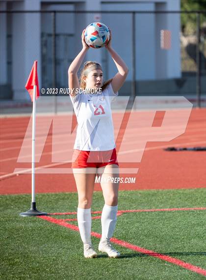 Thumbnail 1 in Santana vs. Arrowhead Christian photogallery.
