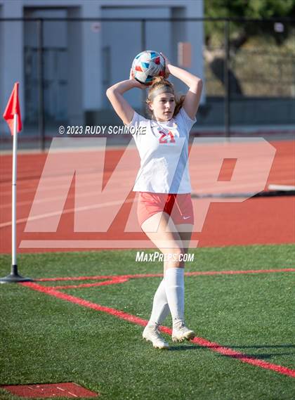 Thumbnail 1 in Santana vs. Arrowhead Christian photogallery.