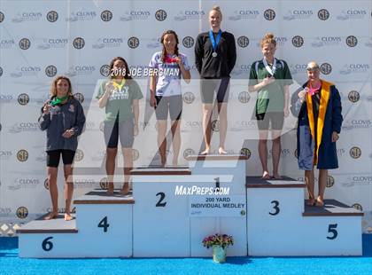 Thumbnail 3 in CIF Girls Swimming Championships (Awards Podium) photogallery.
