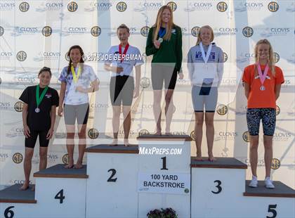 Thumbnail 3 in CIF Girls Swimming Championships (Awards Podium) photogallery.