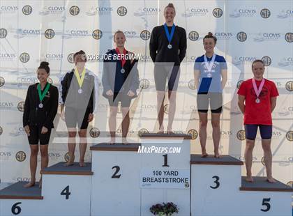 Thumbnail 1 in CIF Girls Swimming Championships (Awards Podium) photogallery.