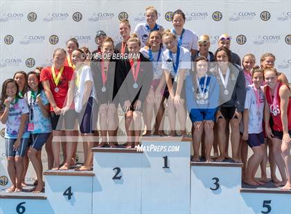 Thumbnail 1 in CIF Girls Swimming Championships (Awards Podium) photogallery.