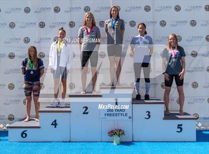 Thumbnail 1 in CIF Girls Swimming Championships (Awards Podium) photogallery.