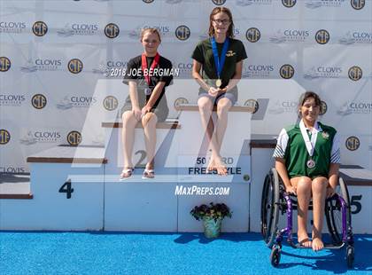 Thumbnail 3 in CIF Girls Swimming Championships (Awards Podium) photogallery.