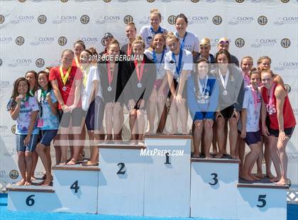 Thumbnail 3 in CIF Girls Swimming Championships (Awards Podium) photogallery.