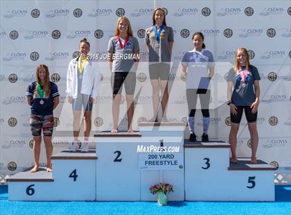 Thumbnail 2 in CIF Girls Swimming Championships (Awards Podium) photogallery.