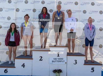 Thumbnail 2 in CIF Girls Swimming Championships (Awards Podium) photogallery.