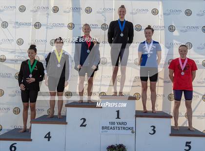 Thumbnail 1 in CIF Girls Swimming Championships (Awards Podium) photogallery.