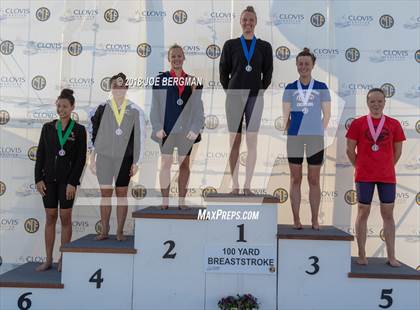Thumbnail 3 in CIF Girls Swimming Championships (Awards Podium) photogallery.