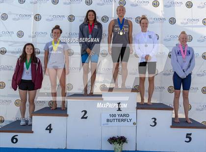 Thumbnail 2 in CIF Girls Swimming Championships (Awards Podium) photogallery.