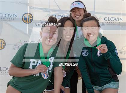 Thumbnail 3 in CIF Girls Swimming Championships (Awards Podium) photogallery.