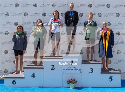 Thumbnail 1 in CIF Girls Swimming Championships (Awards Podium) photogallery.