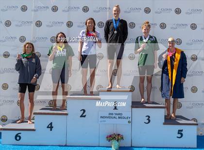 Thumbnail 1 in CIF Girls Swimming Championships (Awards Podium) photogallery.