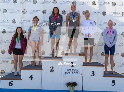 Thumbnail 1 in CIF Girls Swimming Championships (Awards Podium) photogallery.