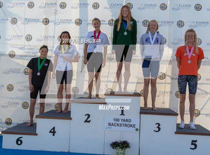 Thumbnail 1 in CIF Girls Swimming Championships (Awards Podium) photogallery.