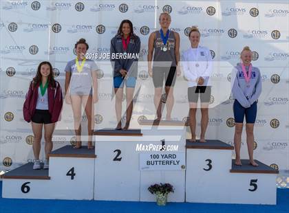 Thumbnail 3 in CIF Girls Swimming Championships (Awards Podium) photogallery.