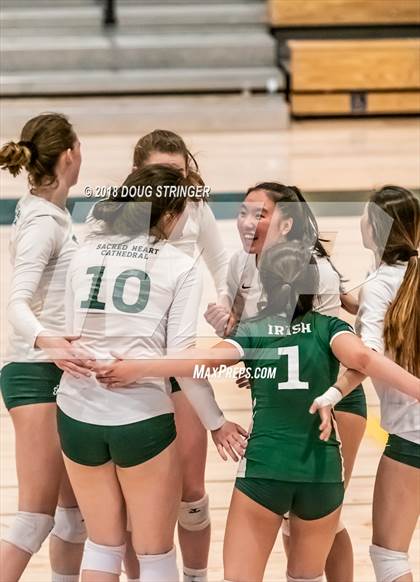 Thumbnail 2 in St. Ignatius vs. Sacred Heart Cathedral Preparatory (CIF-CCS Open Div. Championship) photogallery.