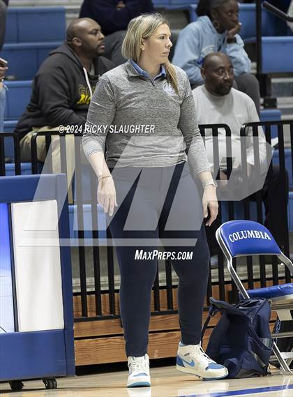 Thumbnail 2 in Belleville East vs Carlyle (Columbia Tip Off Tournament) photogallery.