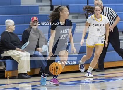 Thumbnail 2 in Belleville East vs Carlyle (Columbia Tip Off Tournament) photogallery.