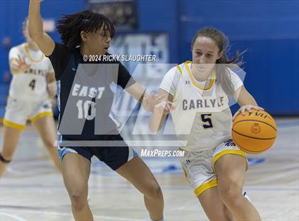 Thumbnail 2 in Belleville East vs Carlyle (Columbia Tip Off Tournament) photogallery.