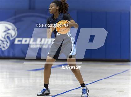 Thumbnail 1 in Belleville East vs Carlyle (Columbia Tip Off Tournament) photogallery.