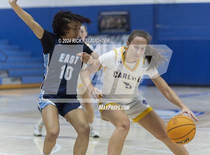 Thumbnail 1 in Belleville East vs Carlyle (Columbia Tip Off Tournament) photogallery.