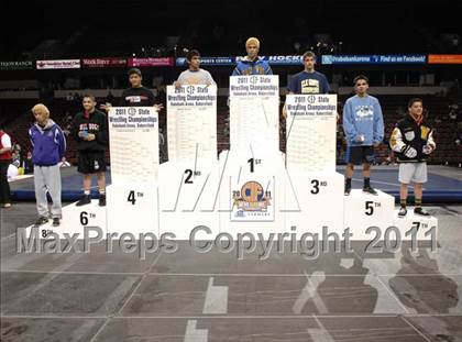 Thumbnail 2 in CIF State Boys Wrestling Championships (Awards) photogallery.