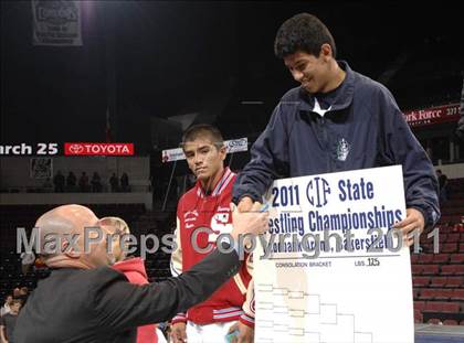 Thumbnail 2 in CIF State Boys Wrestling Championships (Awards) photogallery.
